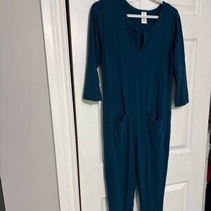 Smash + Tess Teal Jumpsuit